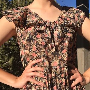 Funky Vintage Floral Dress